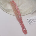 Checkerboard Acetate Anti-Static Hair Combs - DippedShop Wholesale - #0243