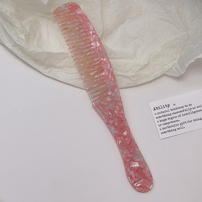 Checkerboard Acetate Anti-Static Hair Combs - DippedShop Wholesale - #0243