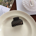 Stylish Polka Dots Strong Hold Hair Claw 6W6HCP1617