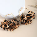 Vintage Leopard Hoop Earrings - DippedShop Wholesale - #4883