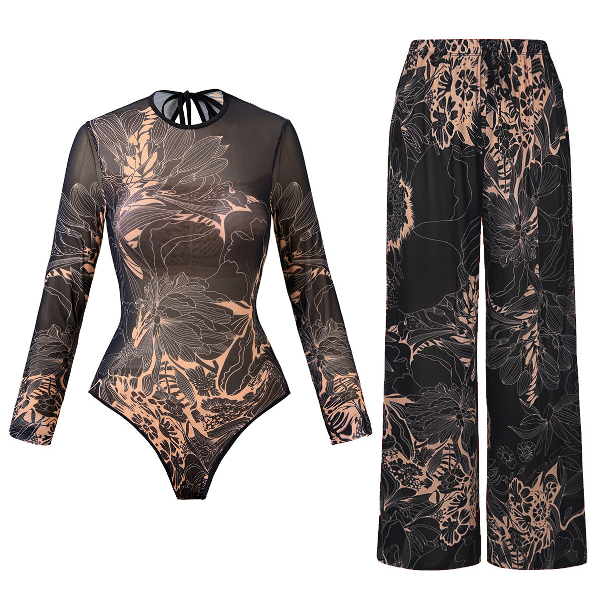 Retro Long Sleeve Rash Guard - DippedShop Wholesale - #5107