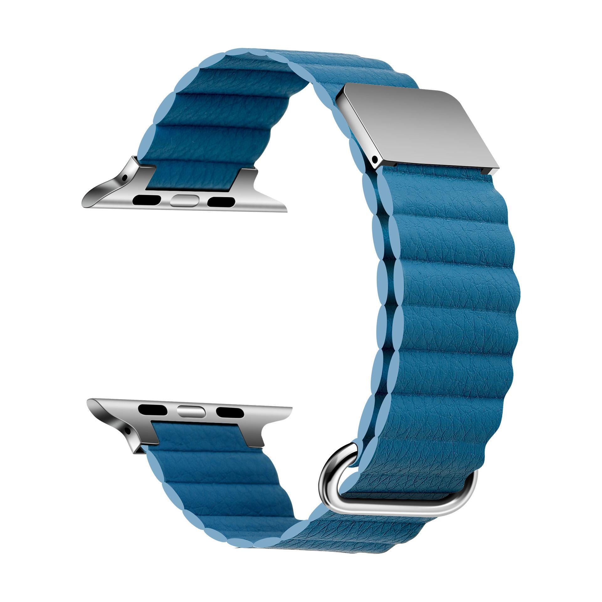 Litchi Texture PU Leather Magnetic Watch Band 6W6JWA133