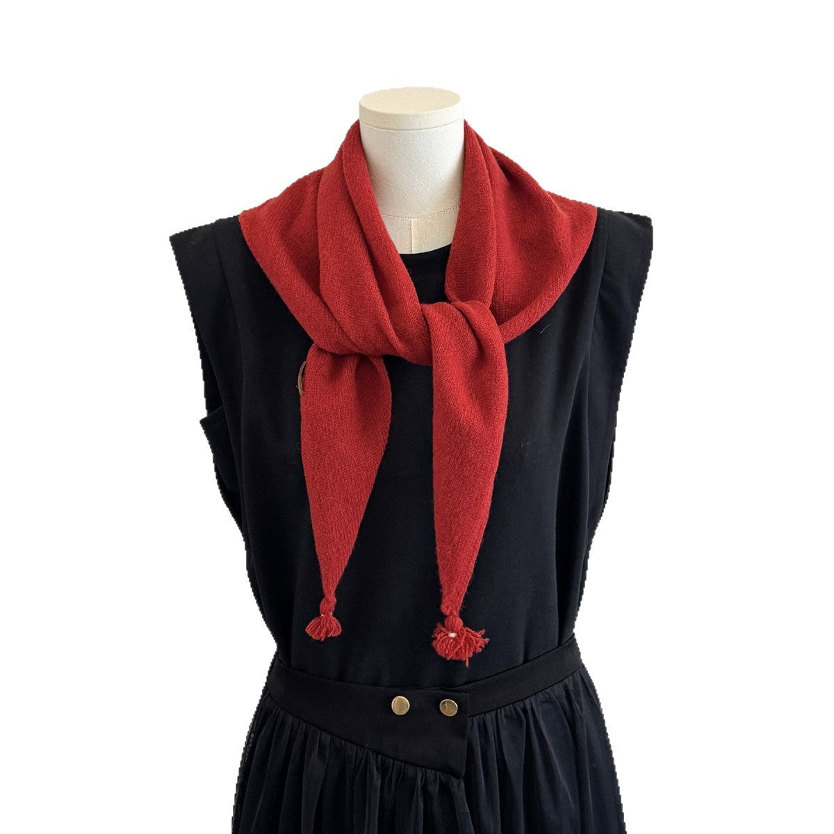 Knit Triangle Scarf - DippedShop Wholesale - #7395
