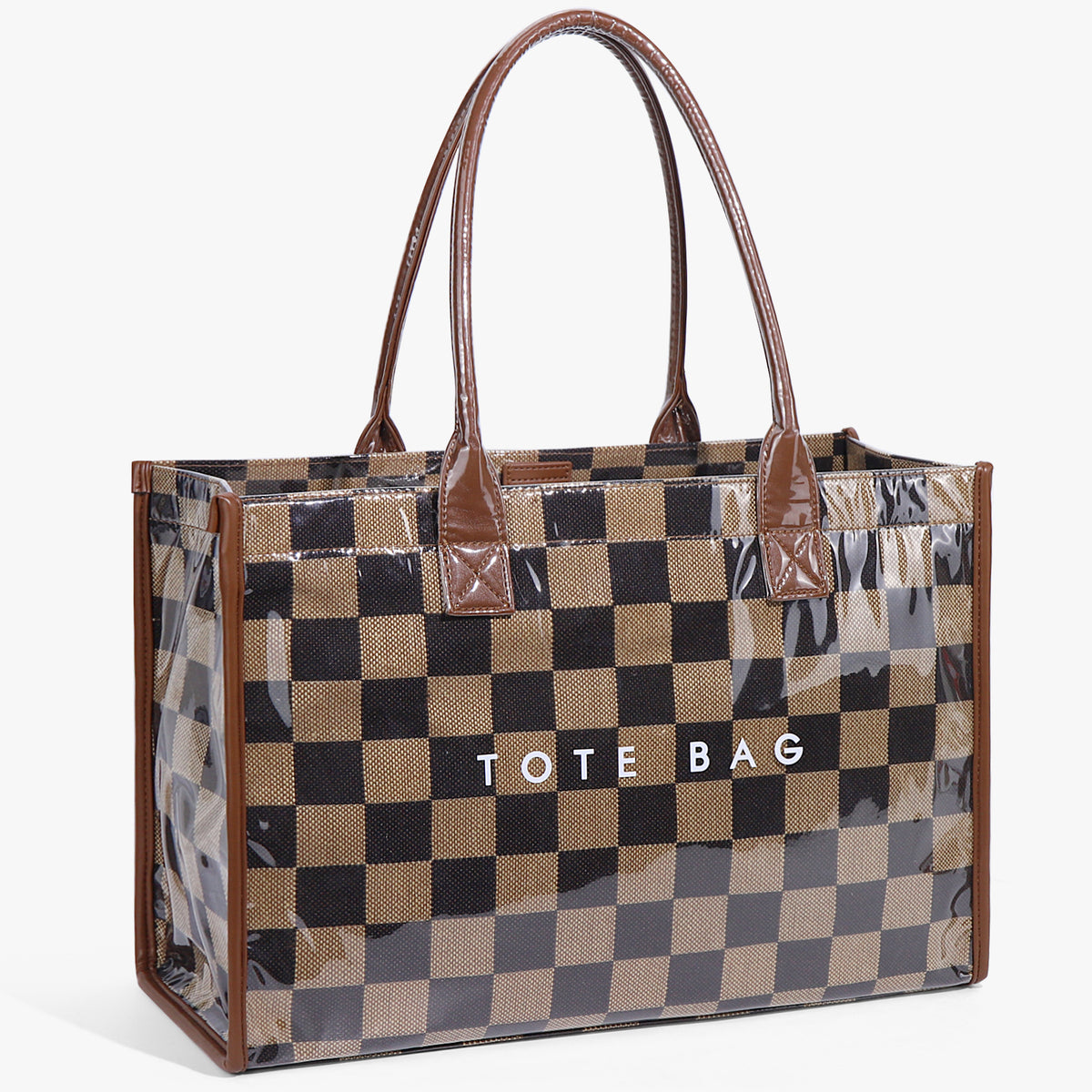 Casual Color Block Large Capacity Shoulder Bag 6W10BBG1959