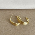C-Shaped Stud Earrings - DippedShop Wholesale - #8819