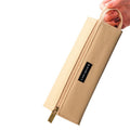 Minimalist Solid Color Pencil Case with Handle 6S10BOB1062
