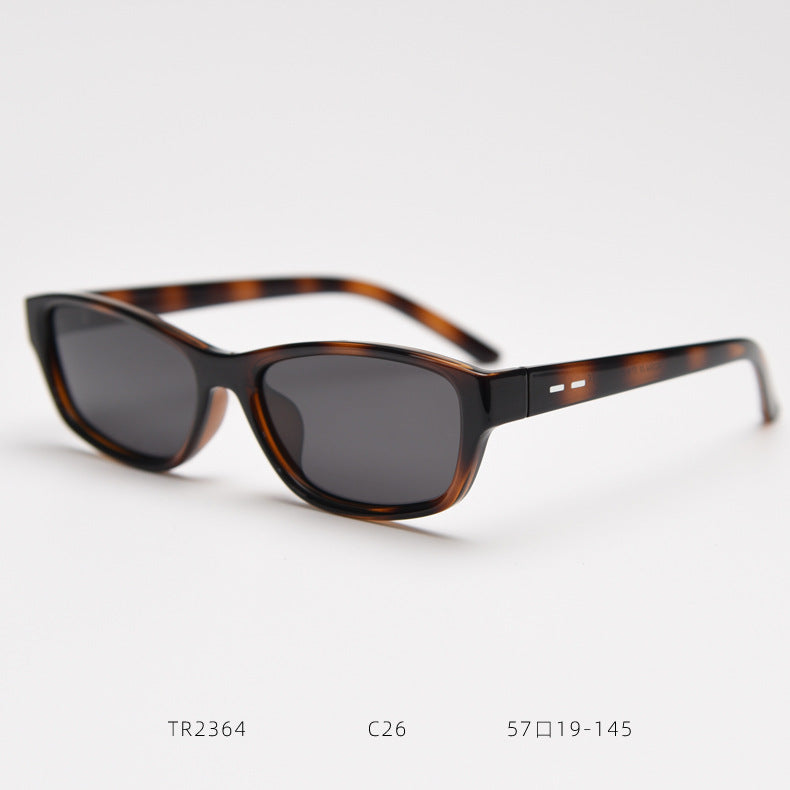 Vintage Square Frame Polarized Sunglasses MK2PPIM6W6GSG215