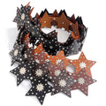 Vintage Studded Rivet Star Wide Leather Belt 6W6JBT133