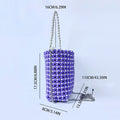 Handmade Pearl Beaded Handbag - DippedShop Wholesale - #4931
