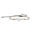 Retro Natural Stones Pearl Adjustable Bracelets 6W6JBR477