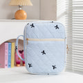 Sweet Bowknot Print Quilt Shell Cosmetic Bag 6S5CO100
