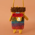 Funny Cartoon Sausage Lips Crochet Phone Bag MK2CCR6W10BBG429