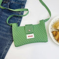 Simple Solid Color Knit Crossbody - DippedShop Wholesale - #4371