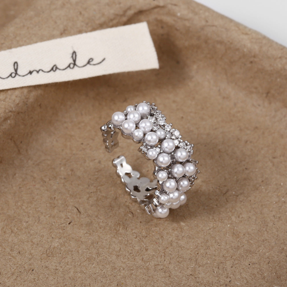 Vintage Stacking Pearl Cluster - DippedShop Wholesale - #7939