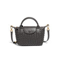 Trendy Handmade Woven Dumpling Crossbody Bag 6W10BBG2422