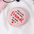 Pink Foldable Makeup Mirror - DippedShop Wholesale - #7251