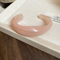Stylish Shell Pearl Resin Bang - DippedShop Wholesale - #4851