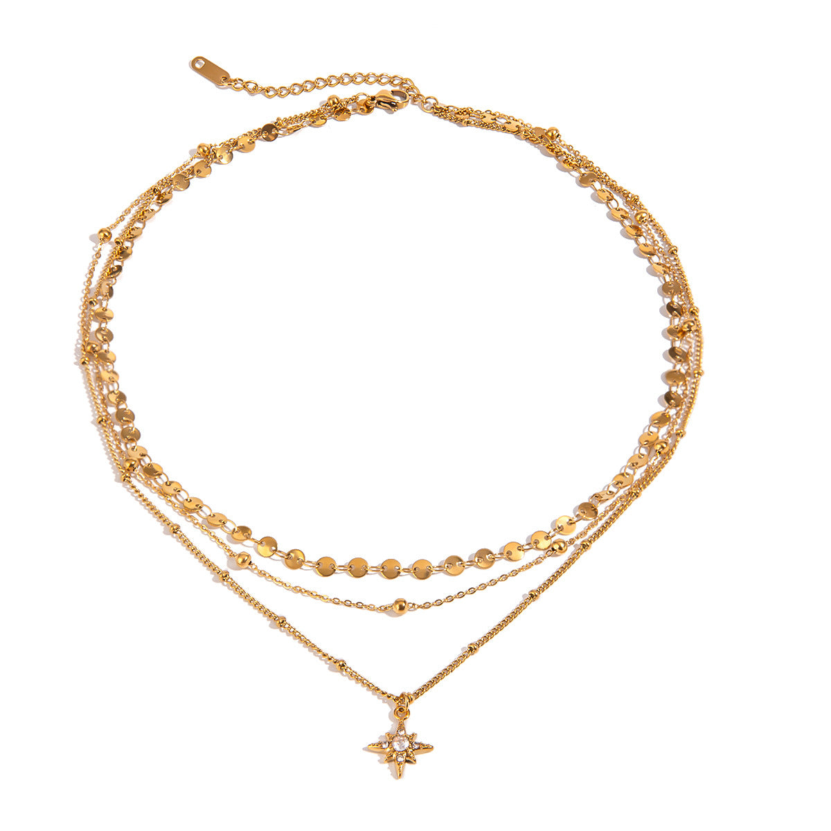 Gold Plated Sunflower Choker Necklace - DippedShop Wholesale - #1427