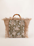 Boho Handwoven Beach Tote - DippedShop Wholesale - #0739