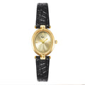 Fashion Oval Quartz Leather Band Wrist Watch MK2SSAS6W6JWA12