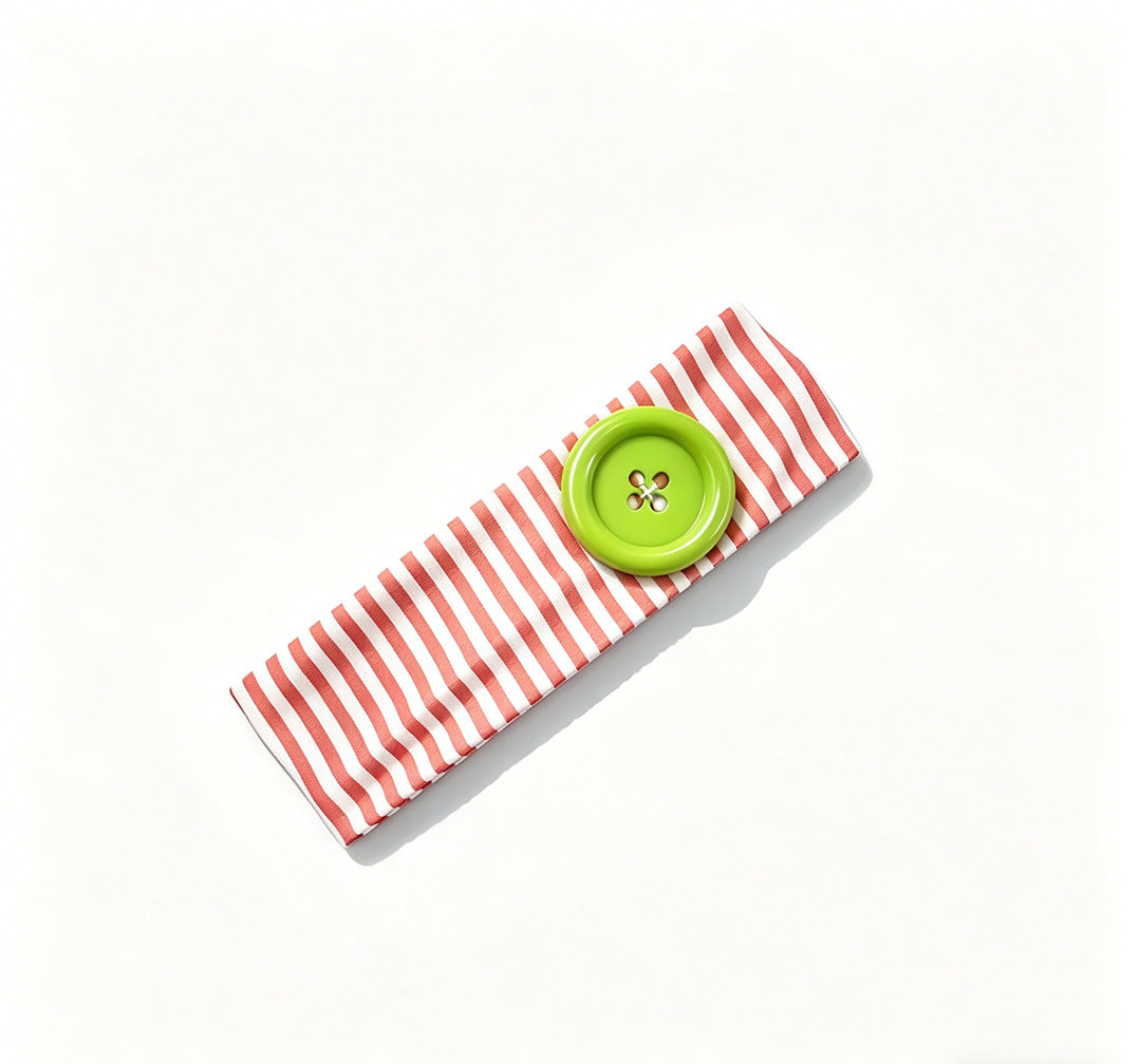Stripe Stretch Headband - DippedShop Wholesale - #6659
