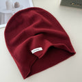 Wool Blend Color Block Beanie - DippedShop Wholesale - #8403