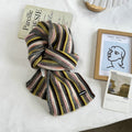 Striped Knit Scarf - DippedShop Wholesale - #1075