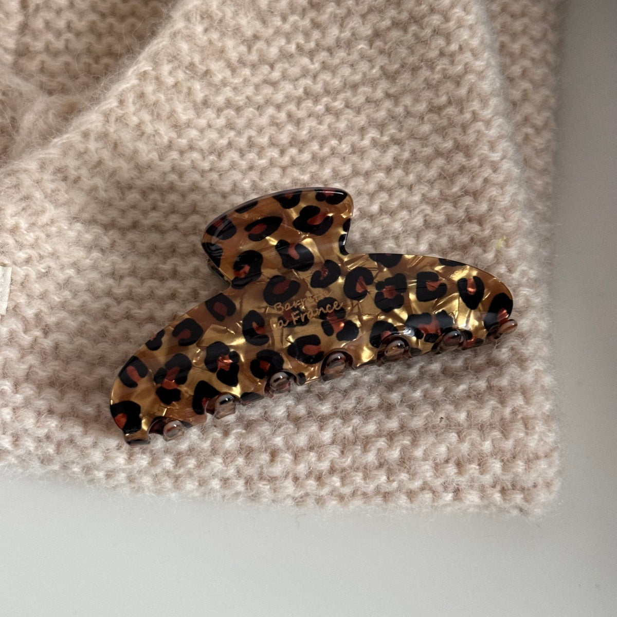 Vintage Leopard Hair Clip - DippedShop Wholesale - #7827