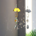 Sunflower Crystal Ball Pandant Hanging Suncatchers MK2CZAS6H7HLS72