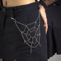 Dark Gothic Spider Web Layered Pants Chain 6W10BBC836