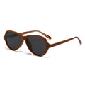 Vintage Oval Frame UV Protection Sunglasses MK2PPIM6W6GSG223
