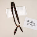 Polka Dot Silk Scarf - DippedShop Wholesale - #7891