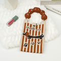Sweet Cartoon Print Knit Crossbody - DippedShop Wholesale - #0867