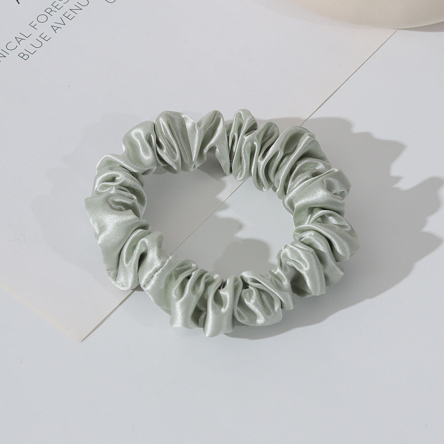 Simple Solid Color Ruffled Hair Scrunchies 6W6HSR332
