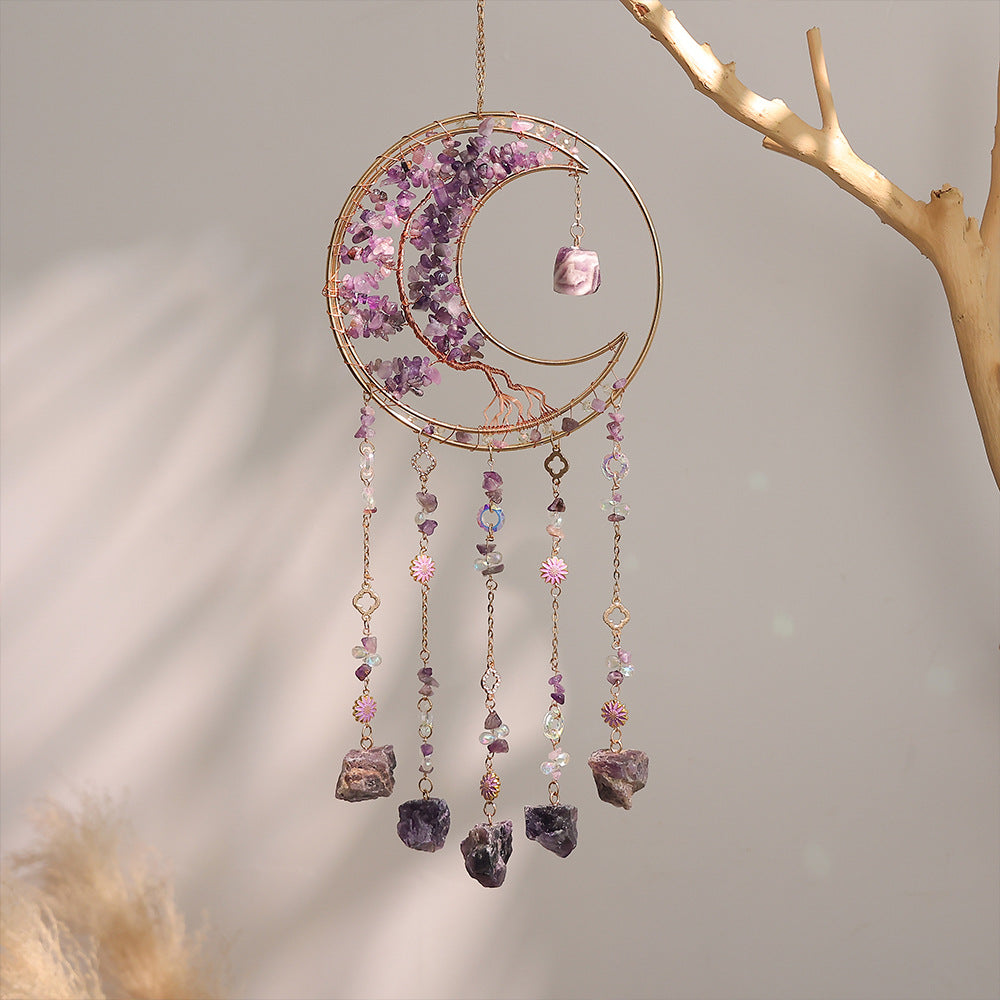Tree of Life Crystal Suncatcher - DippedShop Wholesale - #5283