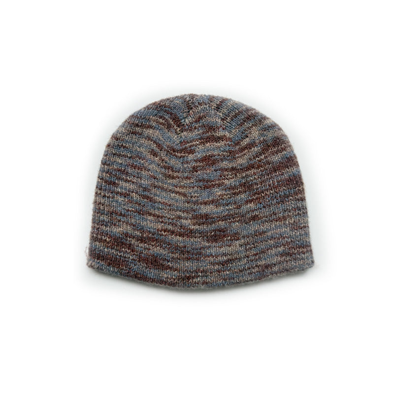 Wool Blend Knitted Beanie Hat - DippedShop Wholesale - #5219