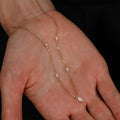 Rhinestone Pendant Choker Necklace - DippedShop Wholesale - #4243