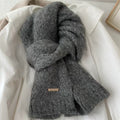 Solid Color Knit Scarves - DippedShop Wholesale - #0531