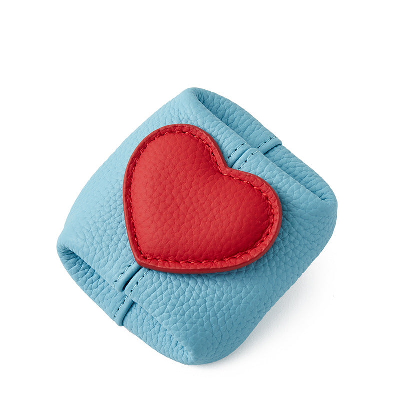 Cute 3D Heart Patch Mini Coin - DippedShop Wholesale - #4963