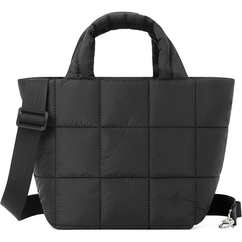 Soft Quilted Nylon Lightweight Shoulder Bag DP25G651