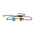 Retro Natural Stones Pearl Adjustable Bracelets 6W6JBR477
