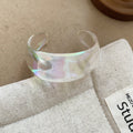 Stylish Shell Pearl Resin Bang - DippedShop Wholesale - #7443