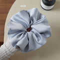 Solid Color Satin Hair Scrunchie MK2BLW6W6HSR31