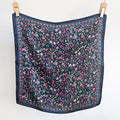 Fresh Floral Print Headscarf Square Scarf MK2BW6W6NSI07