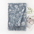 Stylish Floral Print Winter Scarf 6W6NSW307