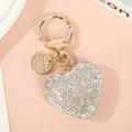 Rhinestone Heart Bag Charm - DippedShop Wholesale - #0851