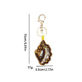 Stylish Beaded Sequin Crab Pendant Bag Charm 6W10BBC813