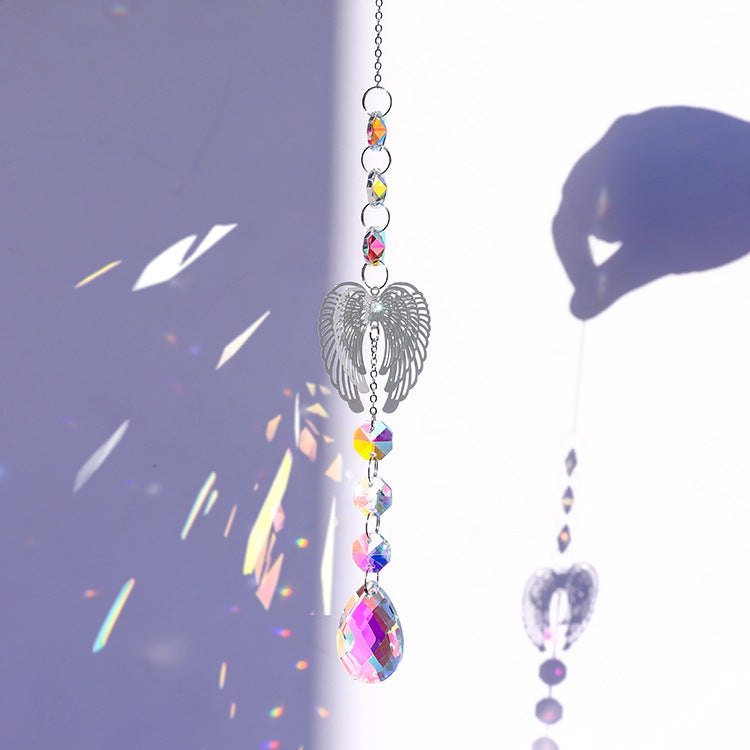 Geometry Crystal Ball Metal Dragonfly Hanging Suncatchers MK2CZAS6H7HLS64