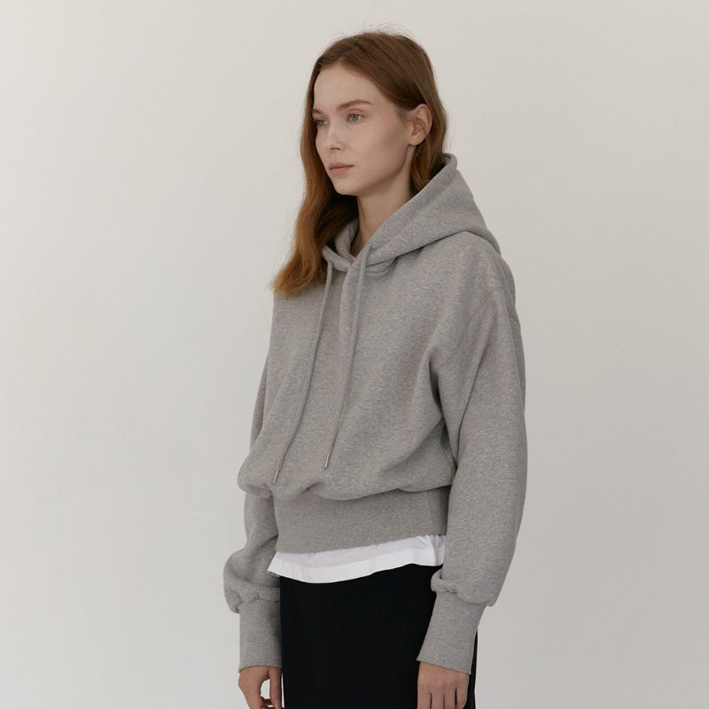 Loose Hooded Hoodie - DippedShop Wholesale - #6531