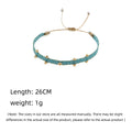 Handmade Seed Bead Braided Adjustable Bracelet 6W6JBR475